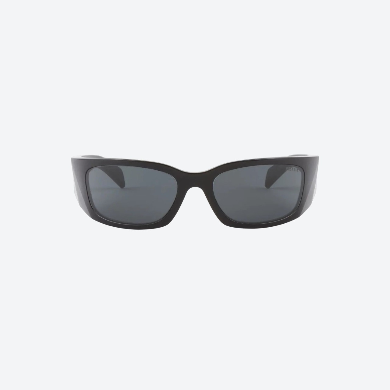 Prada cat‑eye sunglasses in tortoiseshell with gray lenses - main view